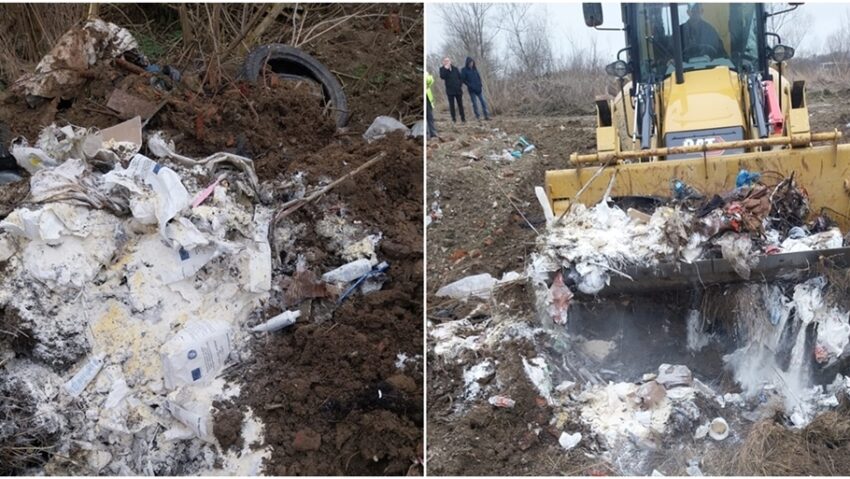 Ajutoare alimentare alterate, descoperite pe malul Someșului