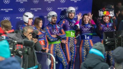 România, pe ultimul loc la ștafeta olimpică de sanie