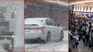 Furtună puternică pe coasta de est a SUA: sute de mii de locuințe fără curent