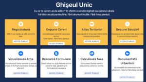 O singură platformă digitală pentru soluționarea actelor de urbanism