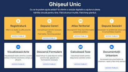 O singură platformă digitală pentru soluționarea actelor de urbanism