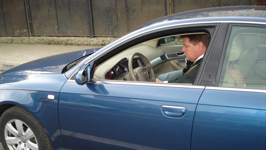 Audi-ul de protocol al fostului președinte Klaus Iohannis, scos la licitație