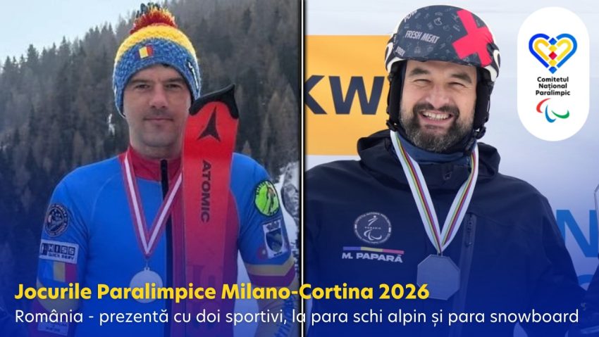 Doi sportivi români la Jocurile Paralimpice de iarnă