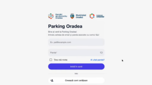 Se testează noua platformă online pentru parcările de domiciliu
