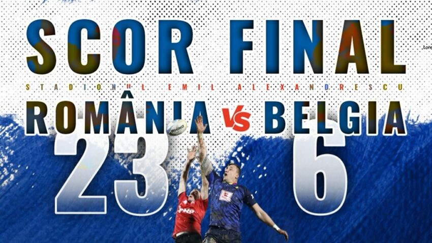 România învinge Belgia în Rugby Europe Championship 2026