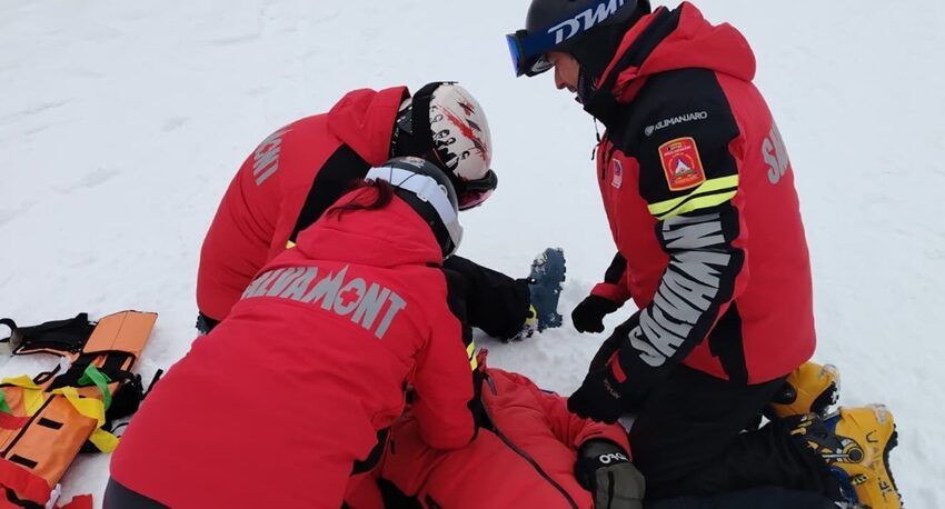 O persoană găsită decedată în urma intervențiilor montane