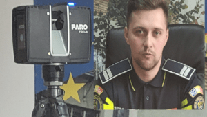 Scanere 3D care „reconstituie” accidentele