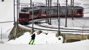 Accident feroviar în Alpii elvețieni