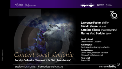 Concert vocal-simfonic la Auditorium Maximum