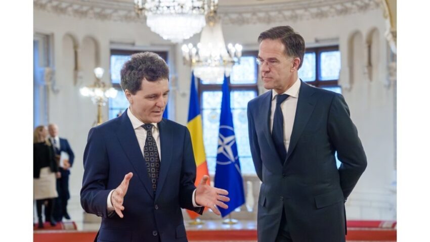 Mark Rutte și Nicușor Dan: România este bine apărată | VIDEO