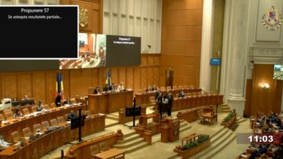 O nouă zi de dezbateri-maraton pe legea bugetului de stat în Parlament