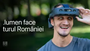 .lumen face turul României: Ochelarii pentru Nevăzători ajung în 50 orașe pentru testare | VIDEO
