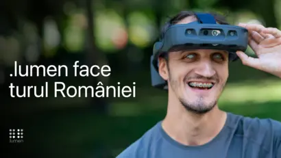 .lumen face turul României: Ochelarii pentru Nevăzători ajung în 50 orașe pentru testare | VIDEO