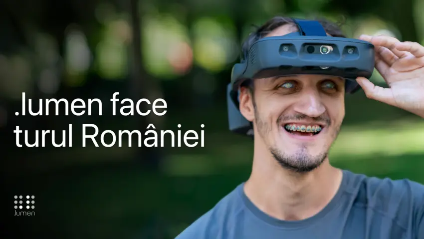 .lumen face turul României: Ochelarii pentru Nevăzători ajung în 50 orașe pentru testare | VIDEO