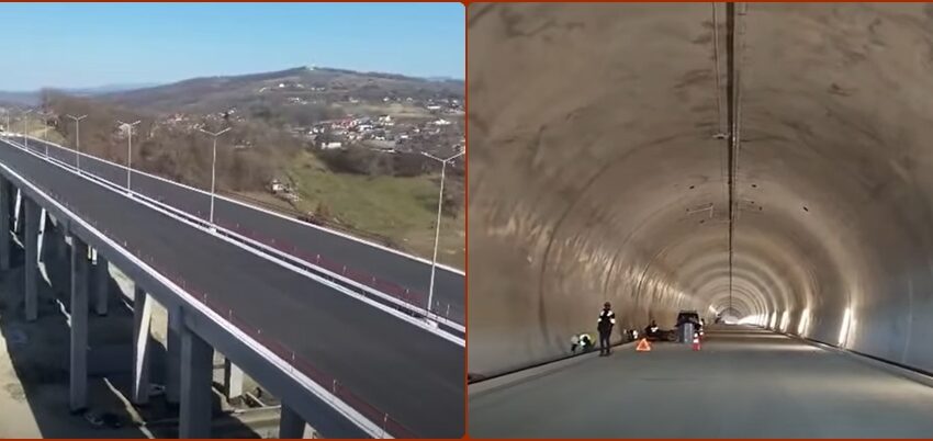 Lucrările pe secțiunea 4 din autostrada Sibiu–Pitești aproape finalizate