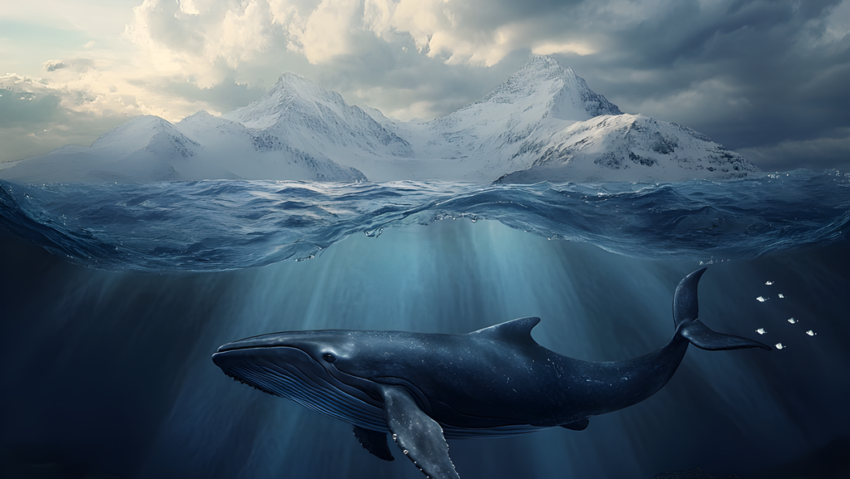 Salvare spectaculoasă a unei balene