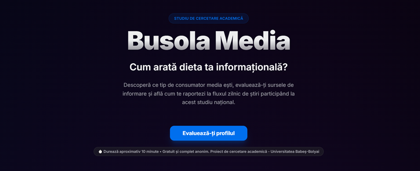 UBB lansează „Busola Media”