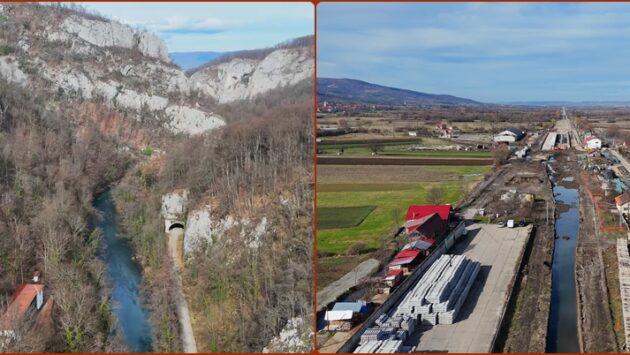 Ilie Bolojan, în control pe șantierul căii ferate Cluj–Oradea