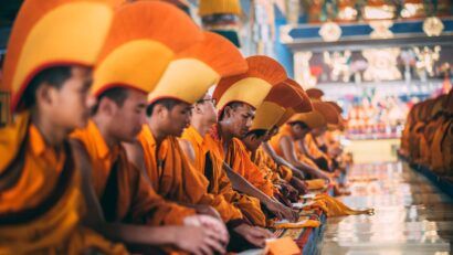 Tradiţiile ceaiului la călugării tibetani