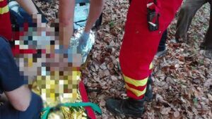 Tractor răsturnat, final tragic