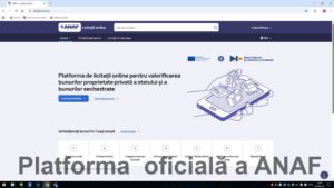 ANAF lansează platforma eLicitații
