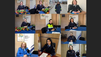 Doamnele și domnișoarele în uniformă, în prim-plan de Ziua Internațională a Femeii