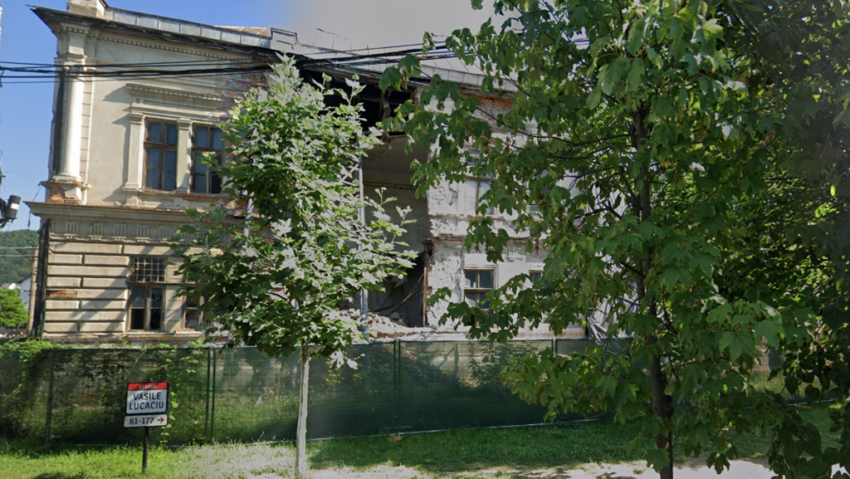 Pericol în centrul orașului Baia Mare