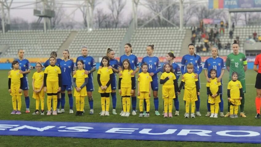Victorie la debut pentru echipa națională de fotbal feminin