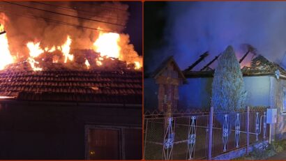Incendiu de proporții, în această noapte
