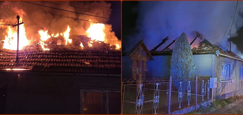 Incendiu de proporții, în această noapte