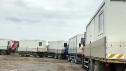 Soluție provizorie pentru victimele incendiului devastator de la Turda | VIDEO