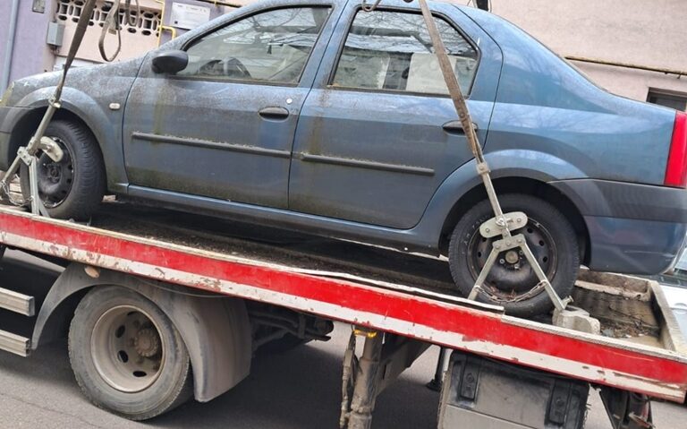 Campanie împotriva mașinilor abandonate