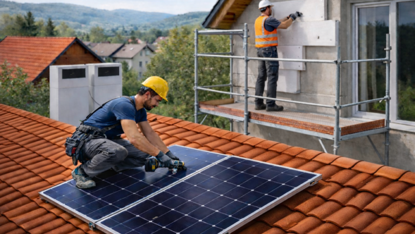 Aproape 5.700 de case primesc bani pentru panouri și renovare