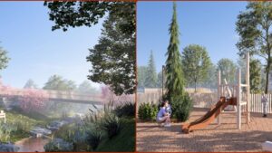 Terenuri neutilizate transformate în parcuri