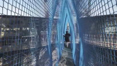 Atracție inedită la Turnul Eiffel