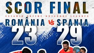 România, învinsă în finala mică a Campionatului European