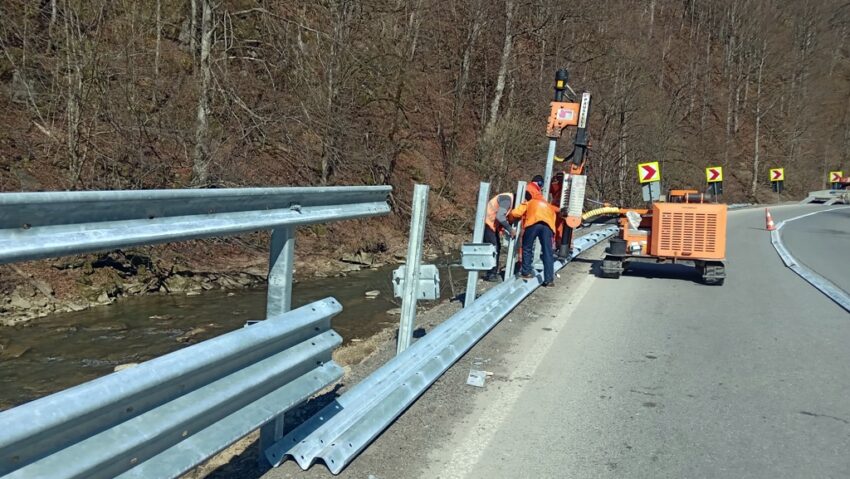 Trafic-utile: se montează parapete metalice pe DN 17C