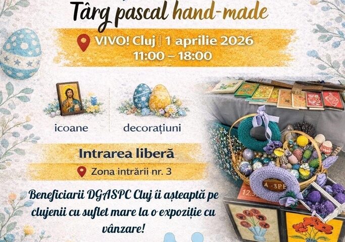 Târg pascal ”Creații cu suflet”