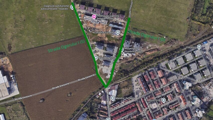 Încep lucrările de modernizare pe strada Ogorului