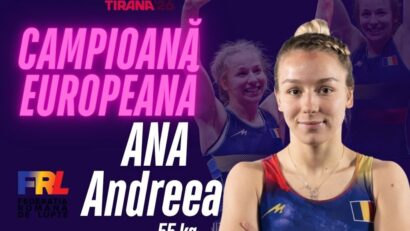 Andreea Ana a cucerit un nou titlu european