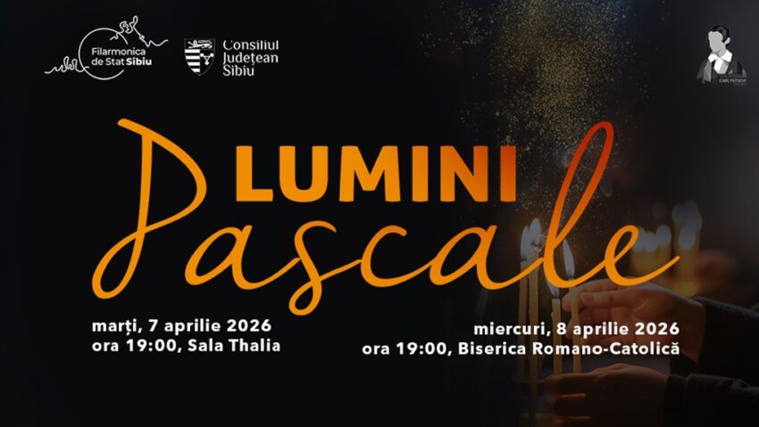 „Lumini Pascale” – două seri de muzică și reflecție la Filarmonica de Stat