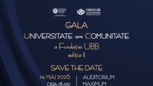 Gala ”UNIVERSITATE SPRE COMUNITATE” a Fundației UBB