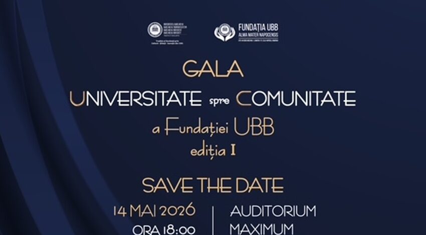 Gala ”UNIVERSITATE SPRE COMUNITATE” a Fundației UBB