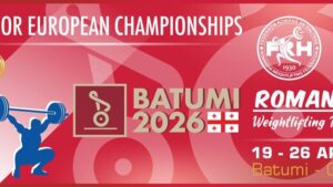 Obiectiv ambițios la Europenele de haltere