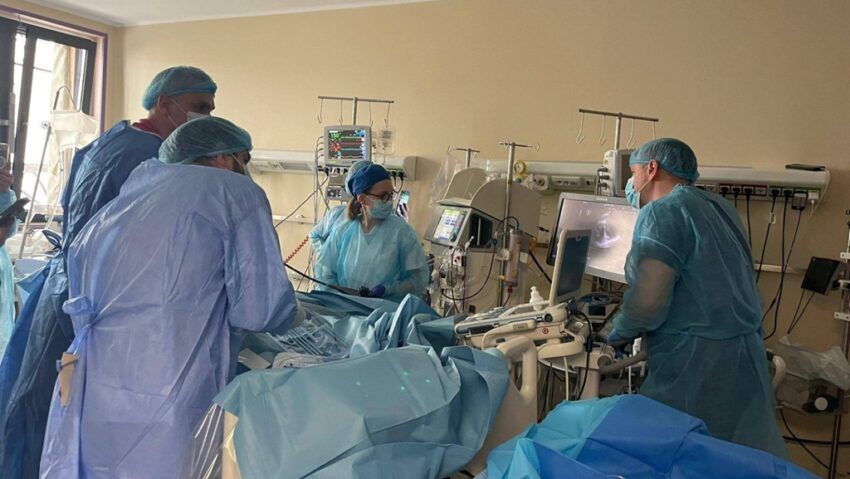 Intervenție medicală complexă