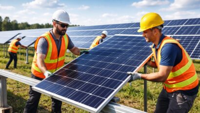 Un parc fotovoltaic prinde contur