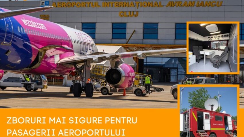 Punct de comandă mobil pe aeroport