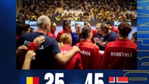 România, umilită de Norvegia în EHF Euro Cup