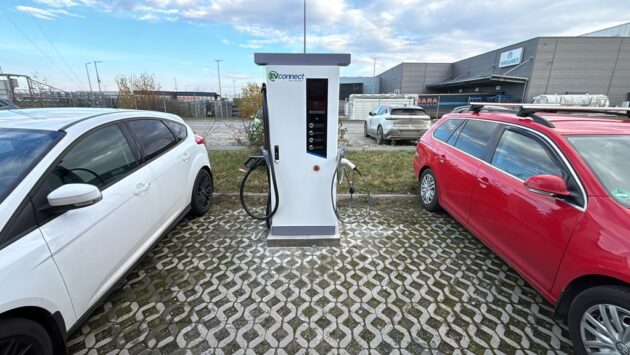 Mai multe puncte de încărcare pentru mașini electrice