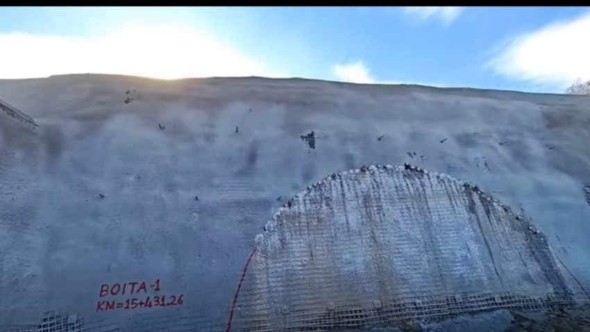 Lucrările la Autostrada Sibiu–Pitești avansează: a început săparea unui nou tunel